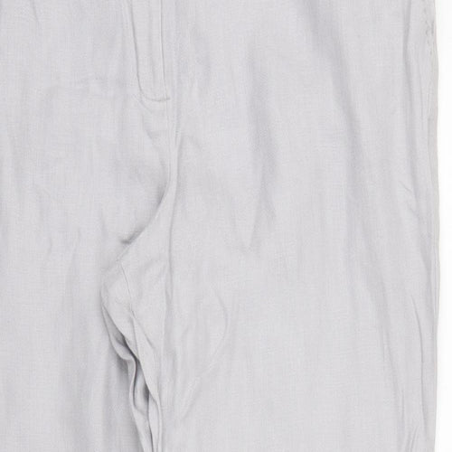 Savida Womens Grey   Pedal Pusher Trousers Size 14 L25 in