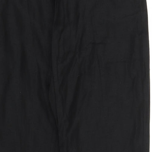 NEXT Womens Black   Trousers  Size 14 L28 in