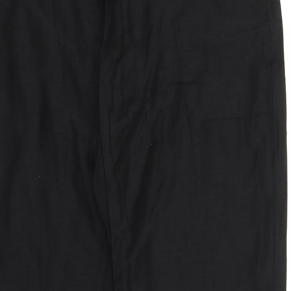 NEXT Womens Black   Trousers  Size 14 L28 in