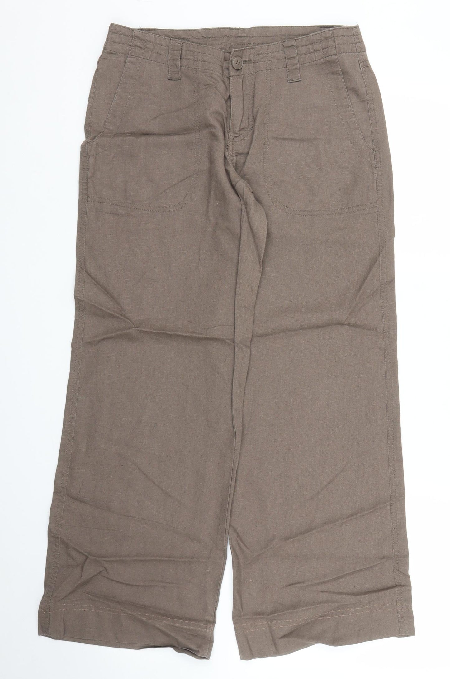 Bay Womens Brown   Capri Trousers Size 6 L26 in