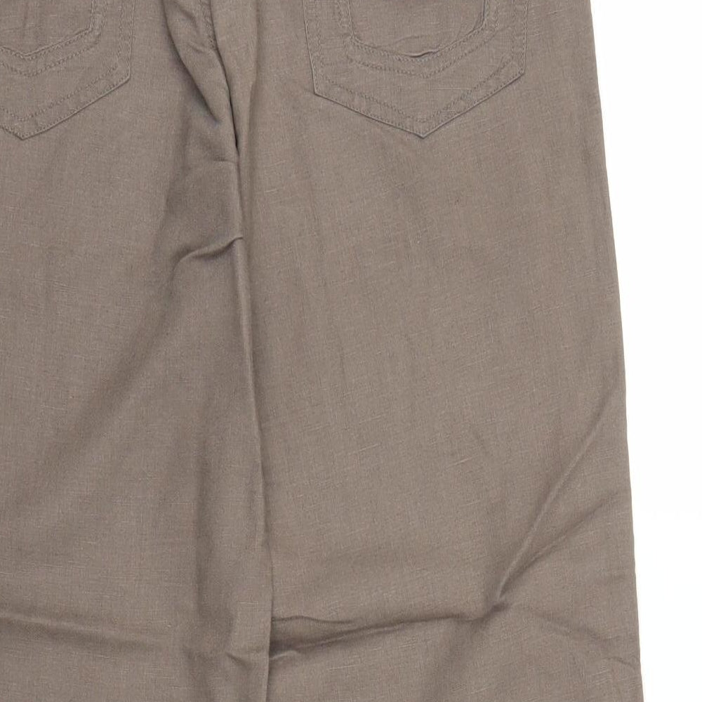 Bay Womens Brown   Capri Trousers Size 6 L26 in