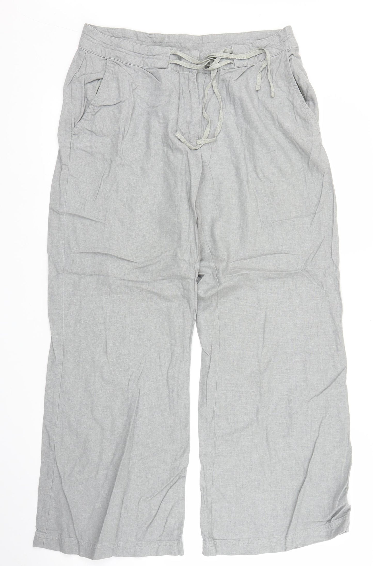 JOV Womens Grey   Trousers  Size 12 L27 in