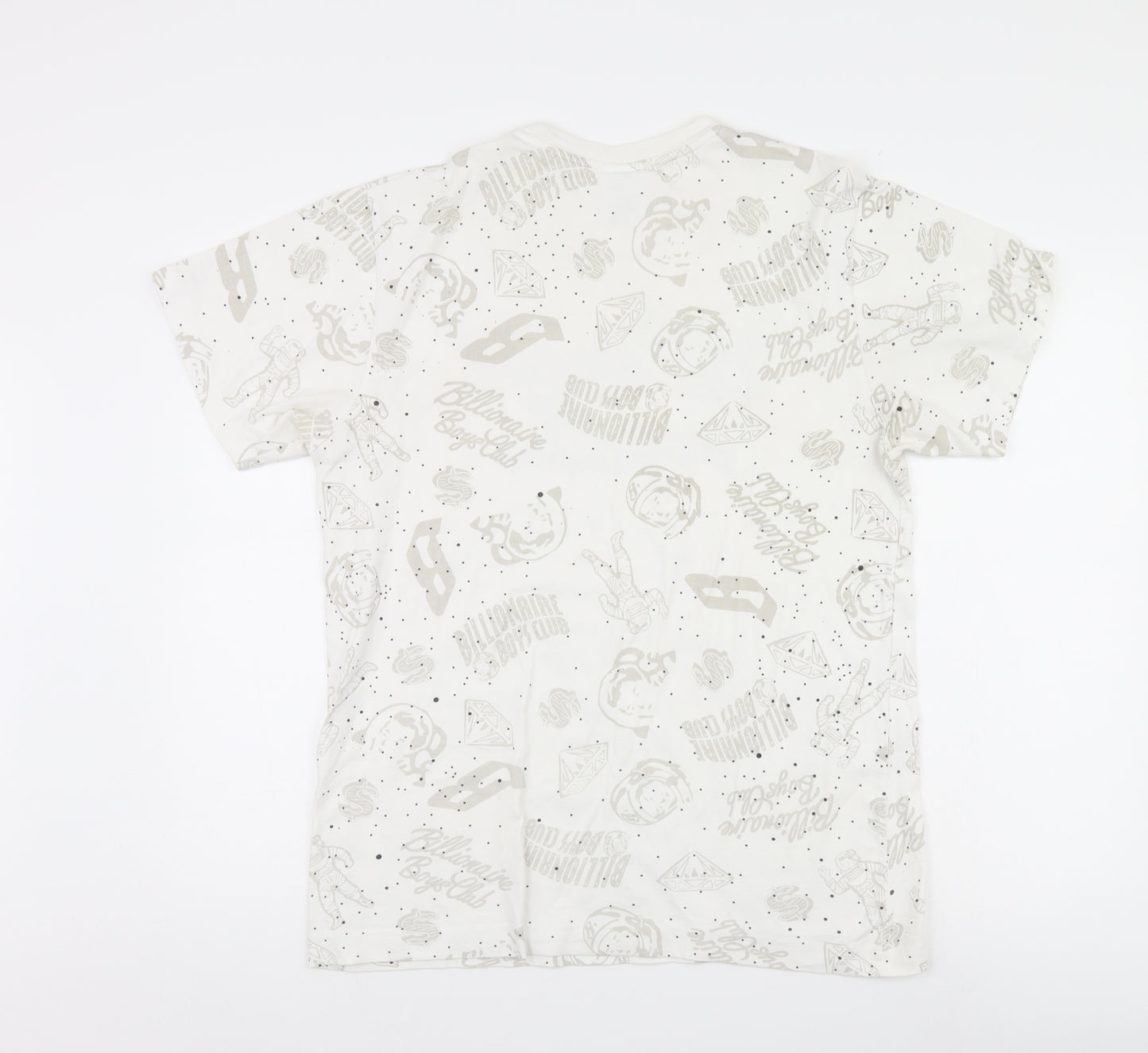 Billionaire Boys Club Mens White    T-Shirt Size L