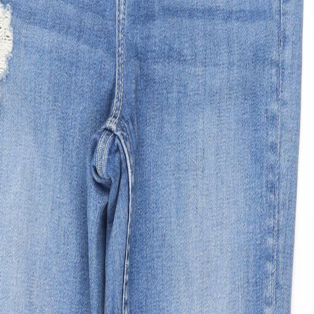 Zara Womens Blue   Skinny Jeans Size 38 L27.5 in