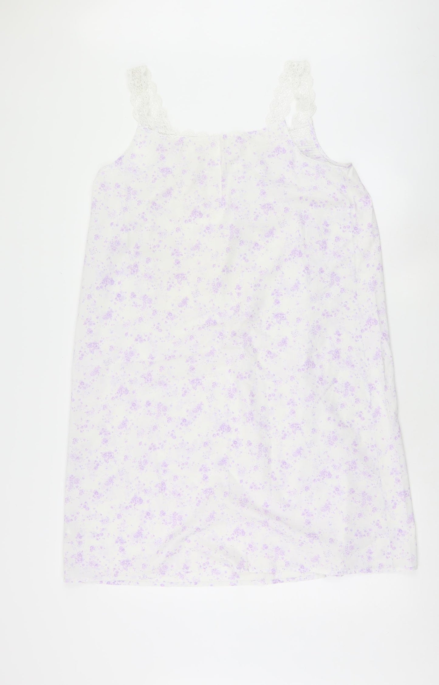 Marks and Spencer Womens Silver Floral  Top Dress Size 14