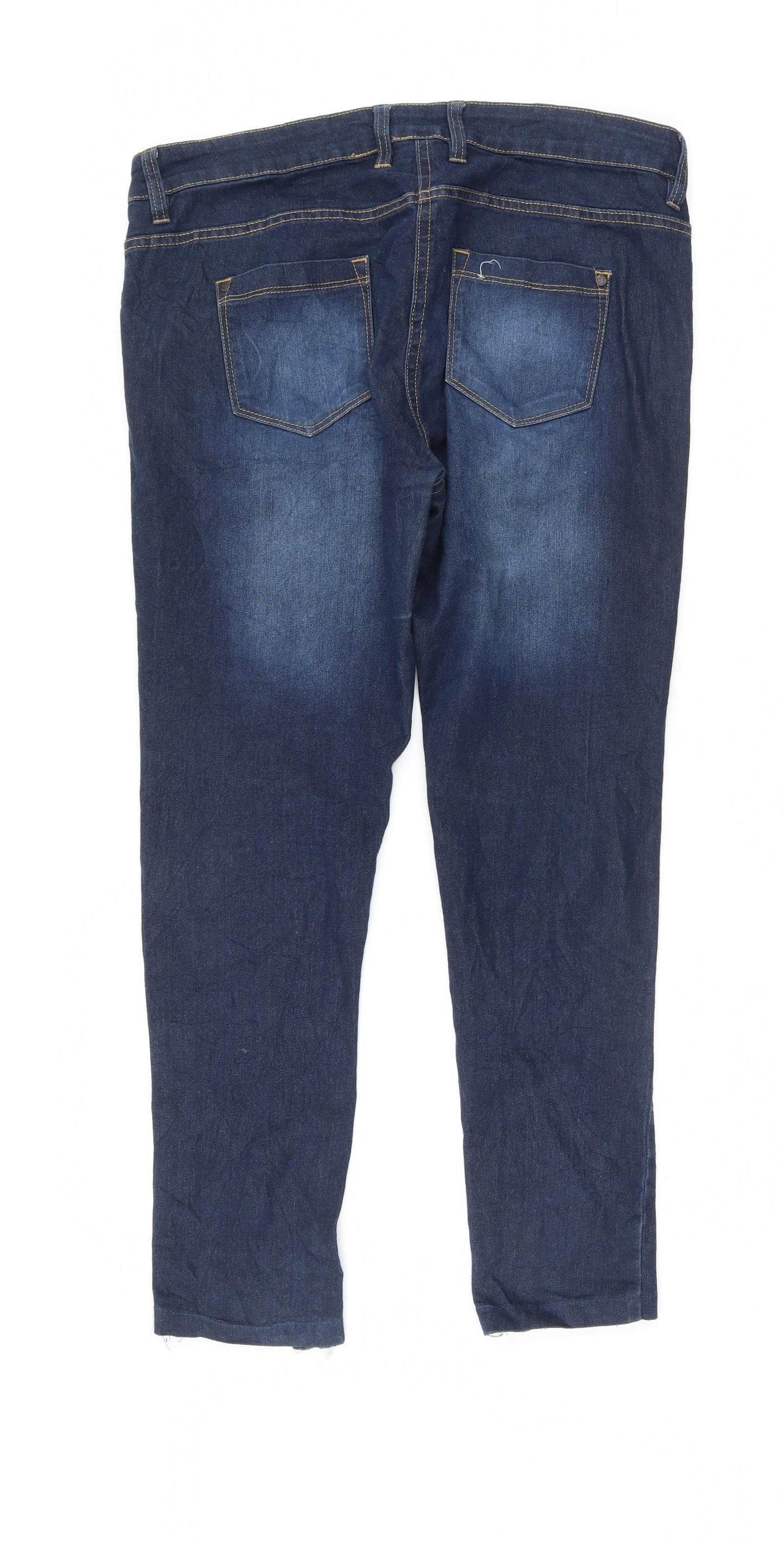 ESMARA Womens Blue   Straight Jeans Size 16 L28.5 in