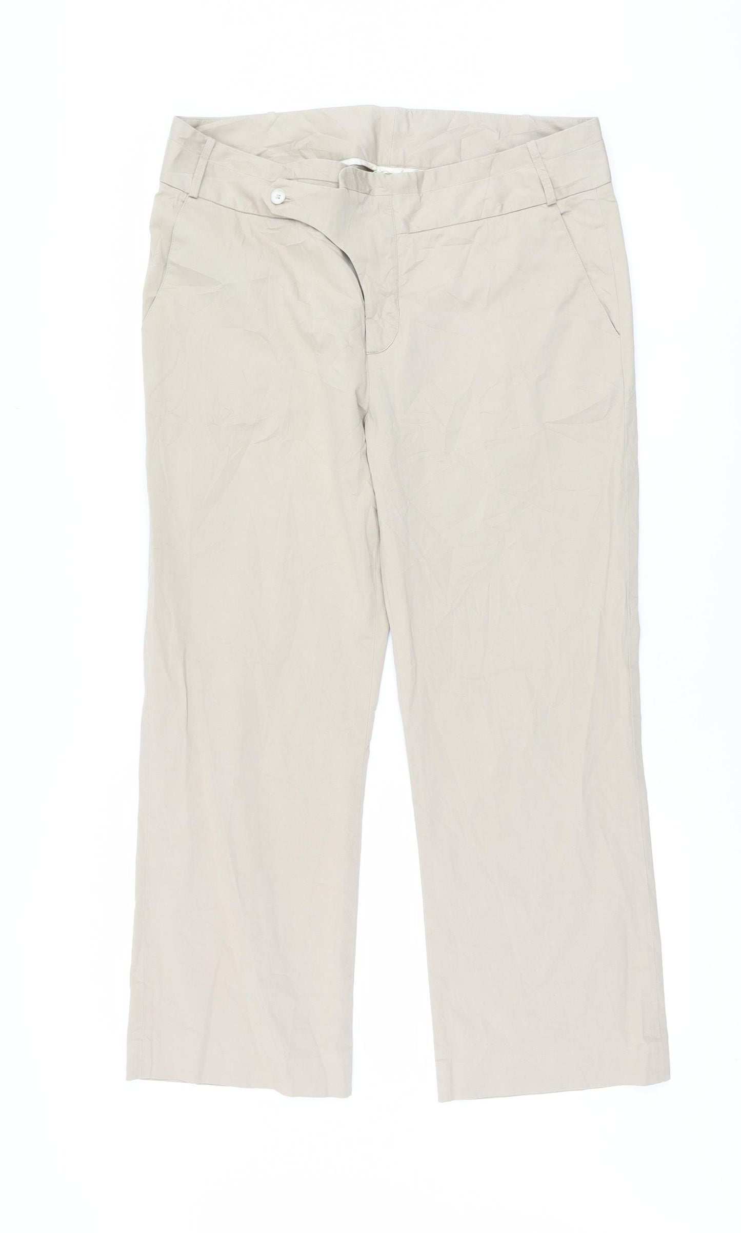 latina Womens Beige   Trousers  Size 42 L26.5 in