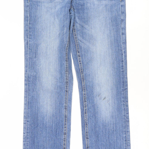 FIVE Womens Blue   Straight Jeans Size 34 L31 in