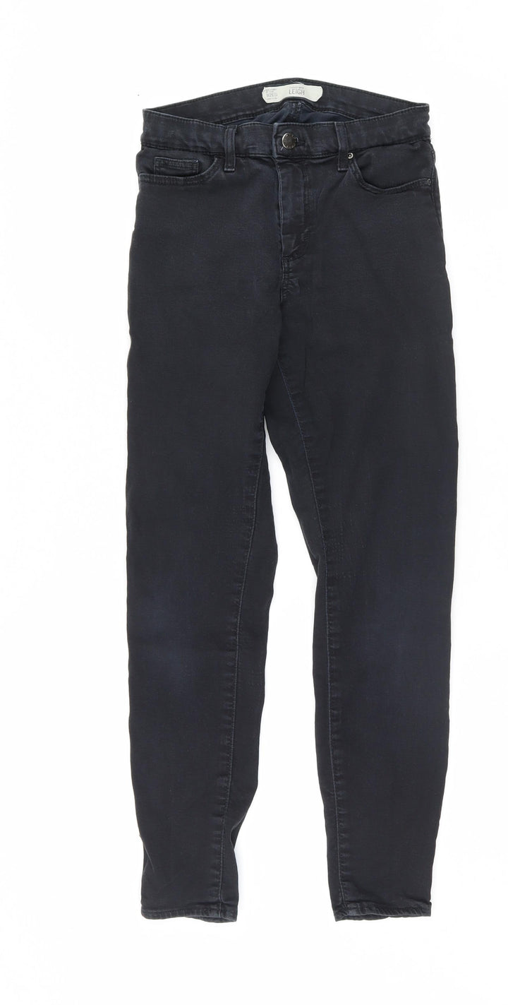 Topshop Womens Black Skinny Jeans Size 26 L30 in