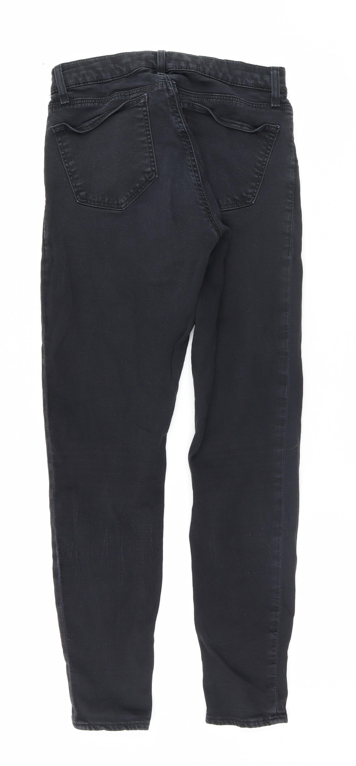 Topshop Womens Black   Skinny Jeans Size 26 L30 in