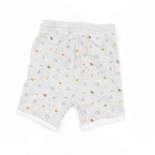 George Boys Grey   Sweat Shorts Size 6-7 Years