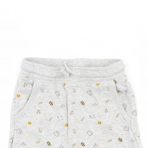 George Boys Grey   Sweat Shorts Size 6-7 Years