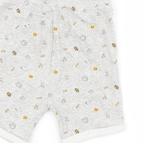 George Boys Grey   Sweat Shorts Size 6-7 Years