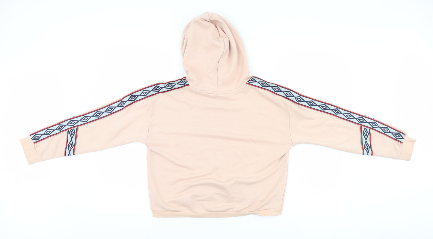 Umbro Womens Pink   Pullover Hoodie Size XS