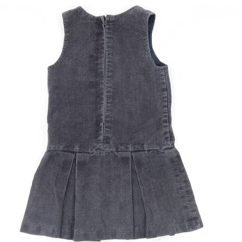 Denby Dale Girls Blue   Pinafore/Dungaree Dress  Size 6 Years