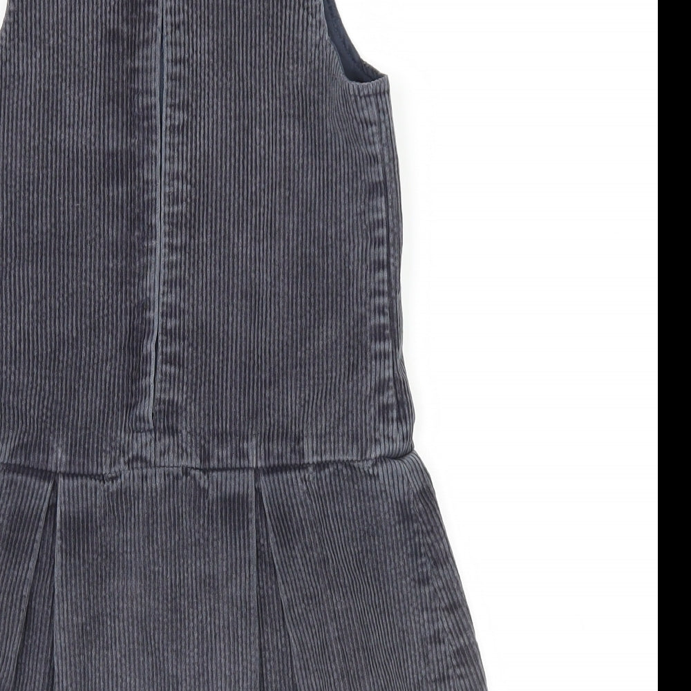 Denby Dale Girls Blue   Pinafore/Dungaree Dress  Size 6 Years