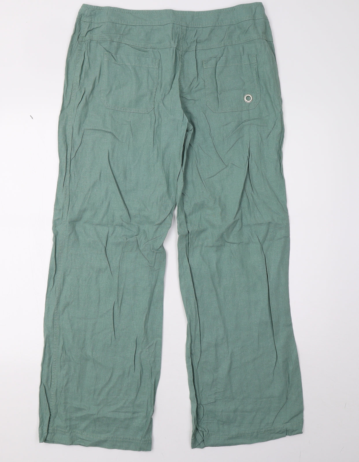 Matalan Womens Green   Trousers  Size 14 L31 in
