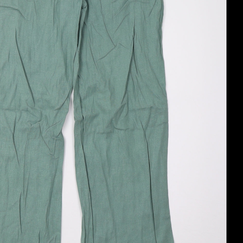 Matalan Womens Green   Trousers  Size 14 L31 in