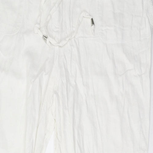Matalan Womens White   Trousers  Size 20 L34 in