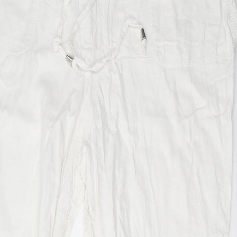 Matalan Womens White   Trousers  Size 20 L34 in