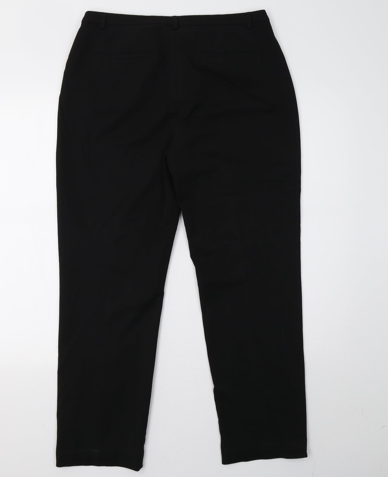 Sainsburys Womens Black   Trousers  Size 14 L29 in
