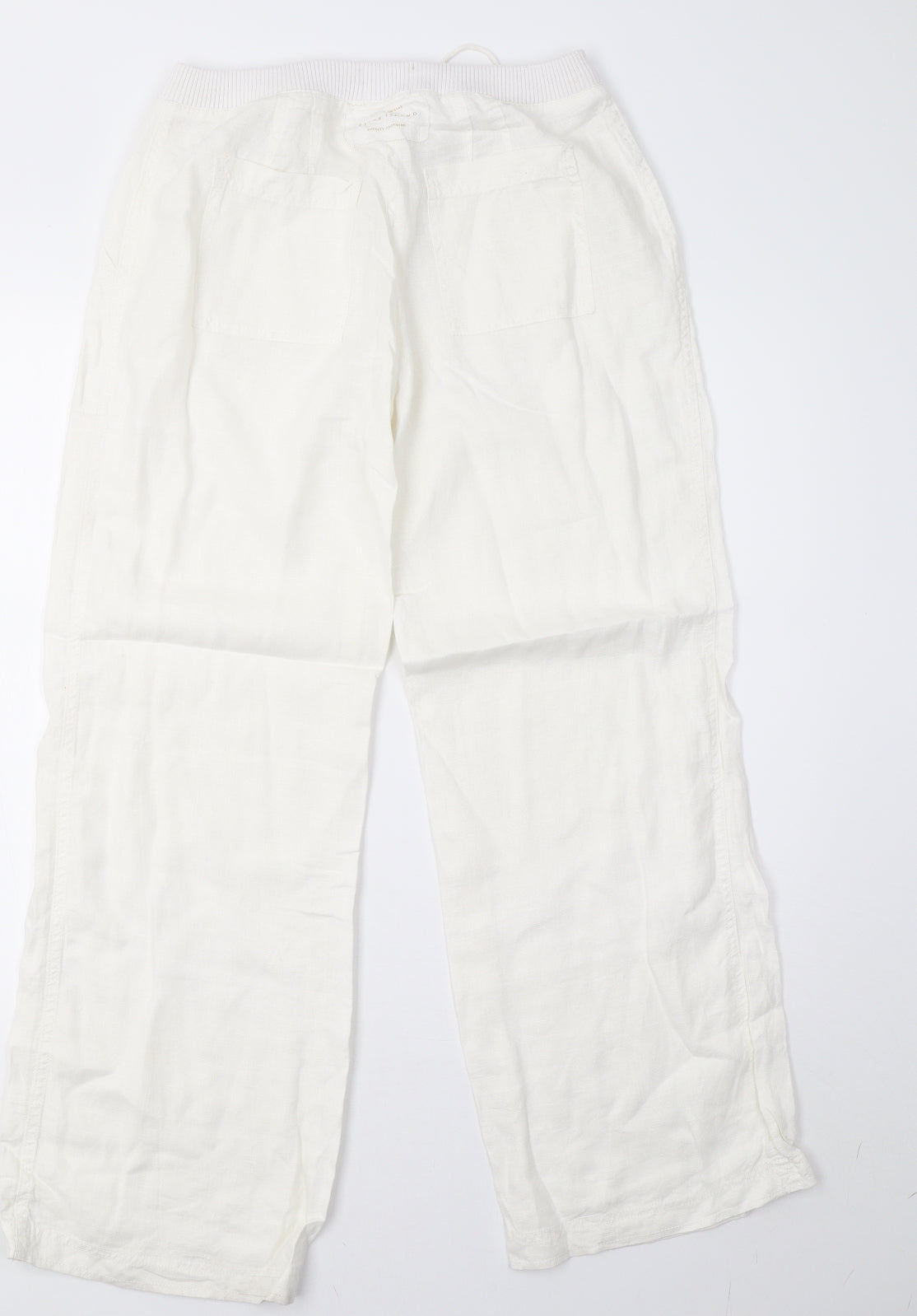River Island Womens White   Trousers  Size 10 L30 in