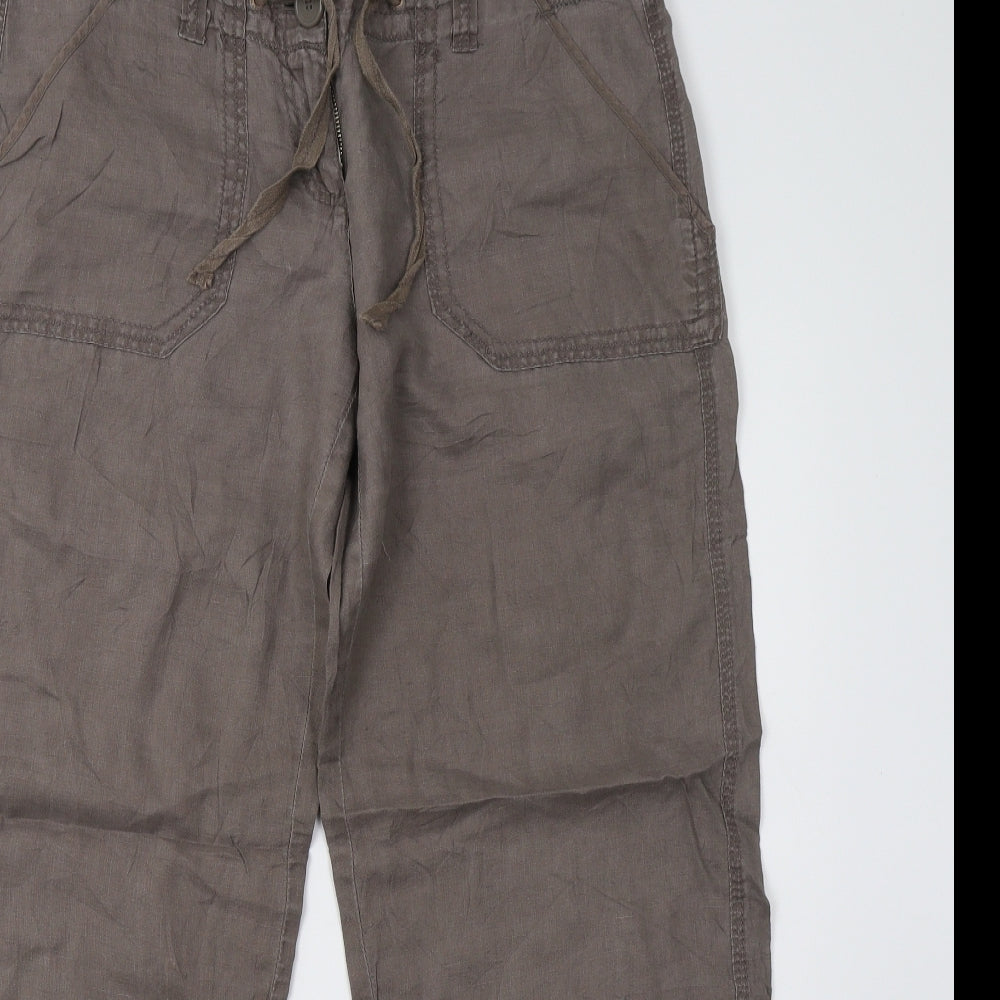 River Island Womens Brown   Trousers  Size 10 L30 in