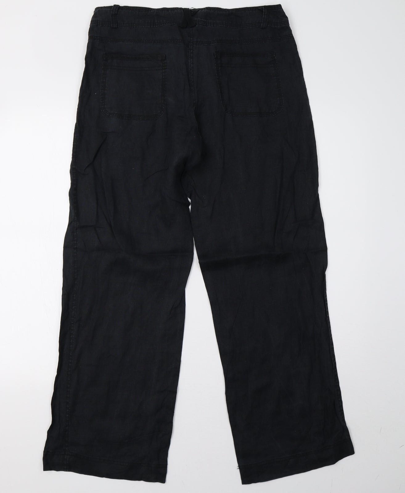 Primark Womens Black   Trousers  Size 12 L30 in