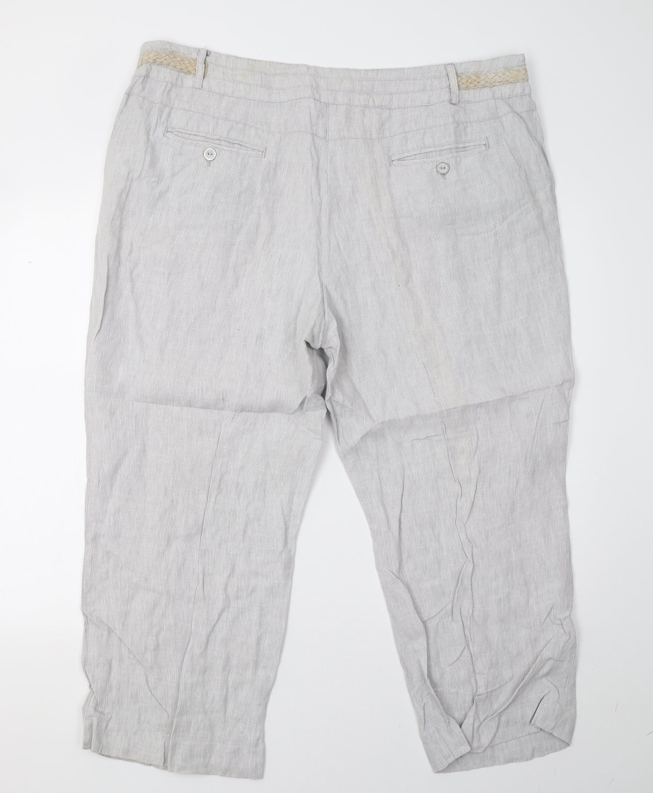 Debenhams Womens Grey   Trousers  Size 20 L27 in