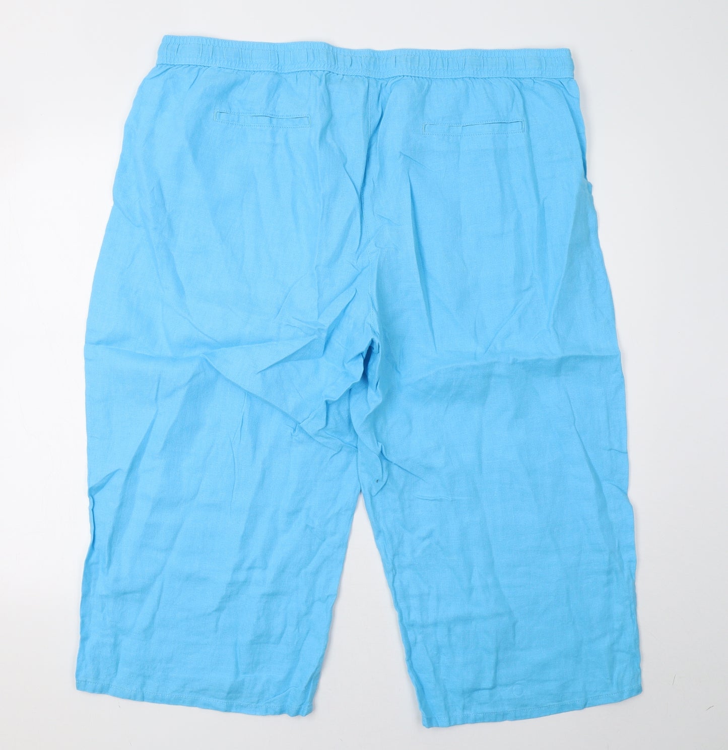 Marks and Spencer Womens Blue   Sweat Shorts Size 20