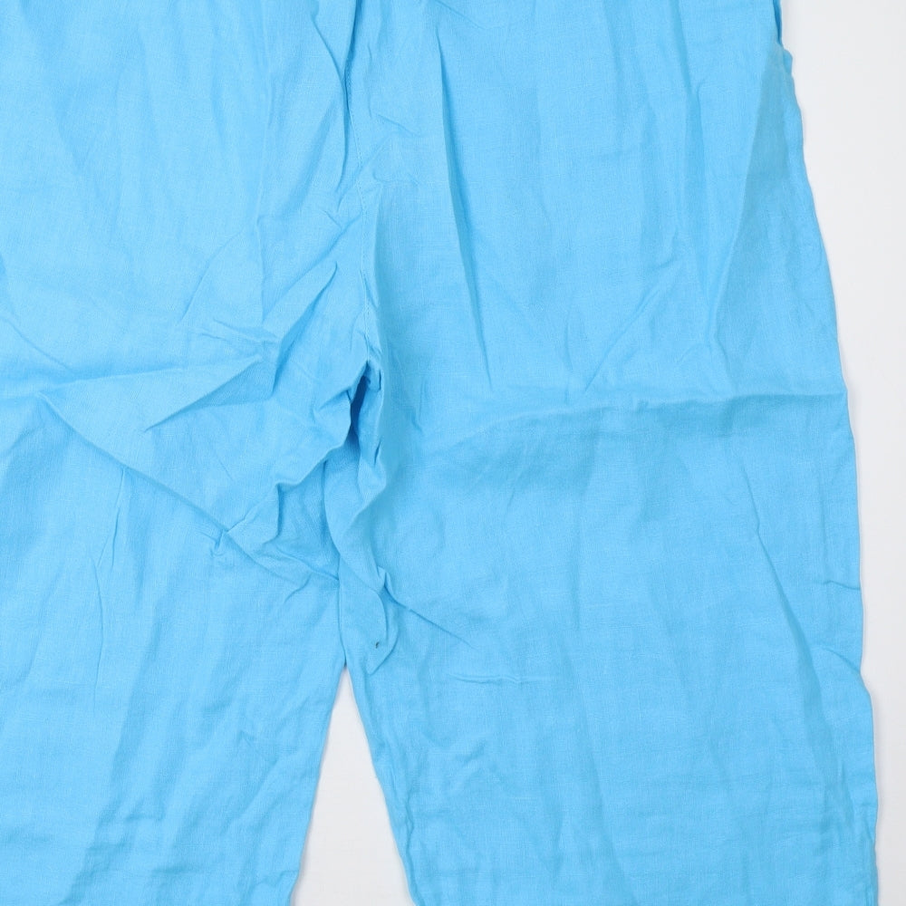 Marks and Spencer Womens Blue   Sweat Shorts Size 20