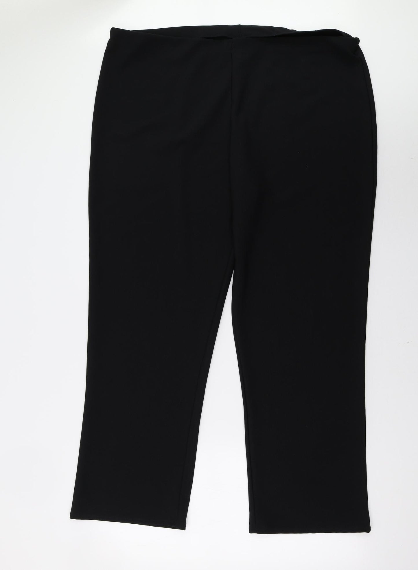Preworn Womens Black   Trousers  Size 24 L31 in