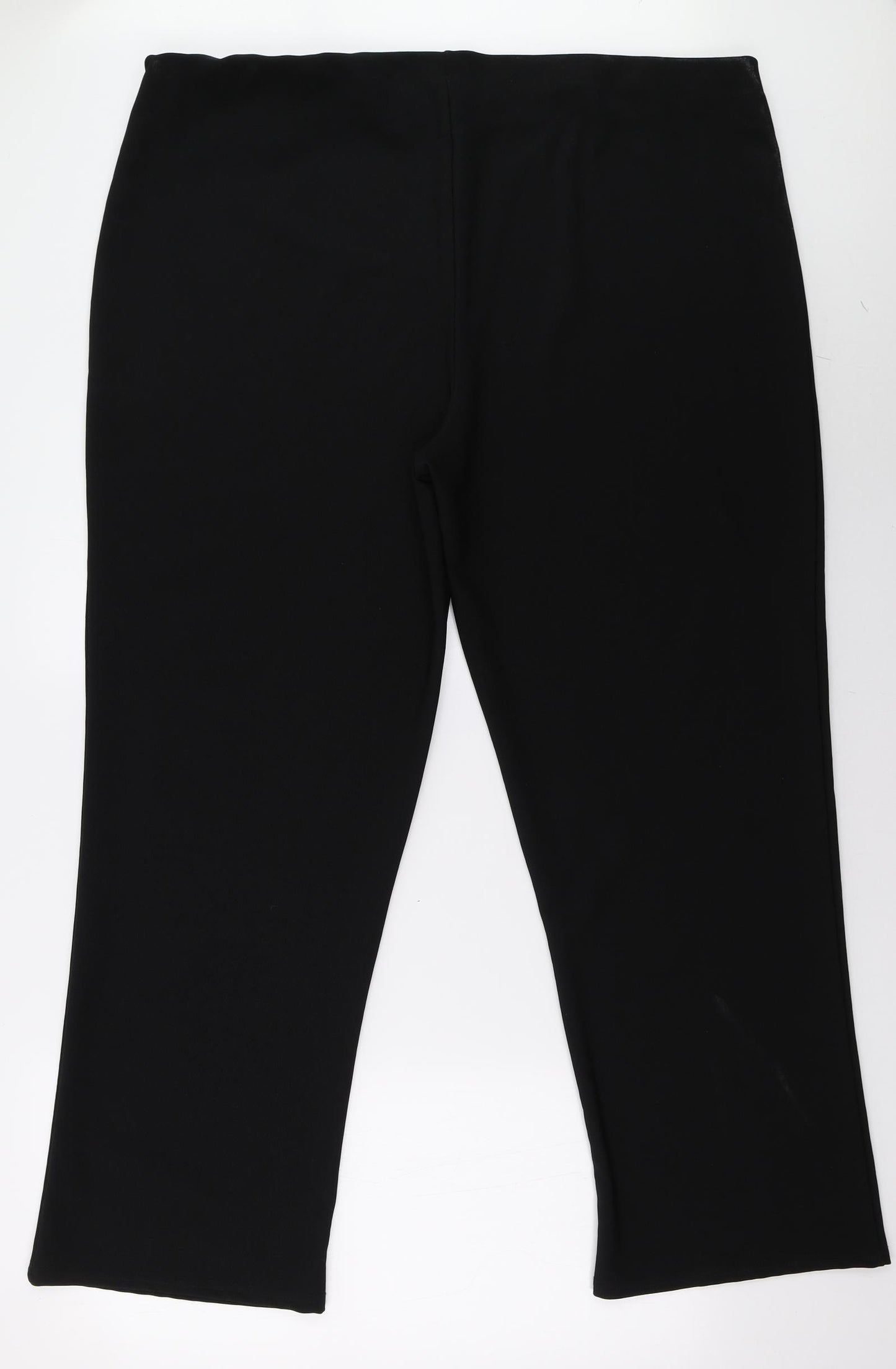 Preworn Womens Black   Trousers  Size 24 L31 in
