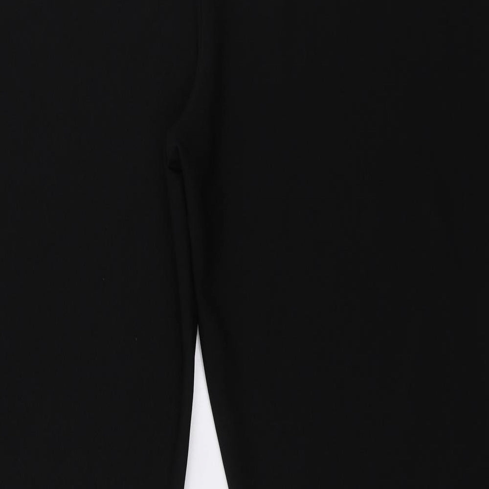 Preworn Womens Black   Trousers  Size 24 L31 in