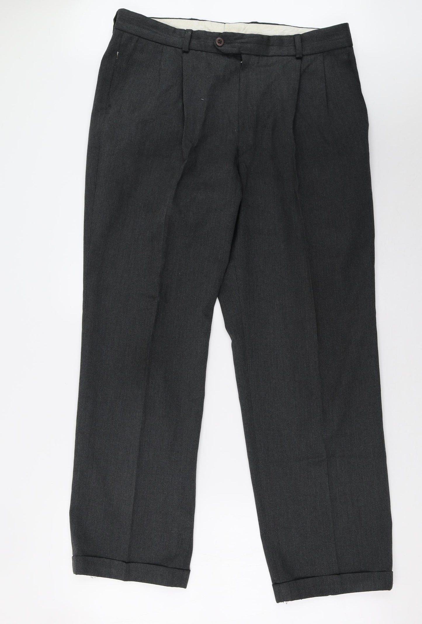 copperstone Mens Grey   Trousers  Size 36 L30 in