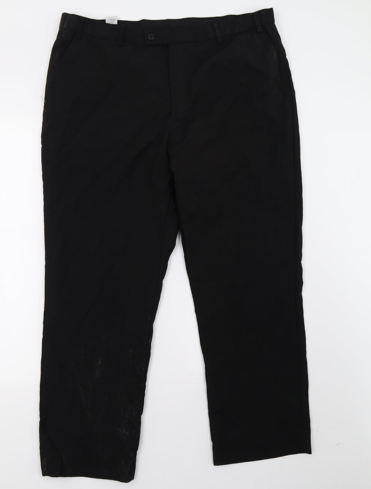 Matalan Mens Black   Trousers  Size 38 L29 in