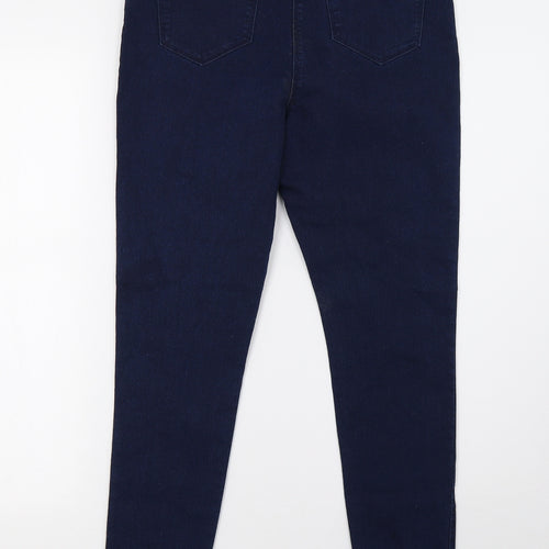 Studio Womens Blue  Denim Jegging Trousers Size 10 L28 in