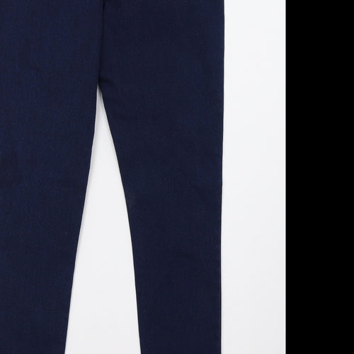 Studio Womens Blue  Denim Jegging Trousers Size 10 L28 in