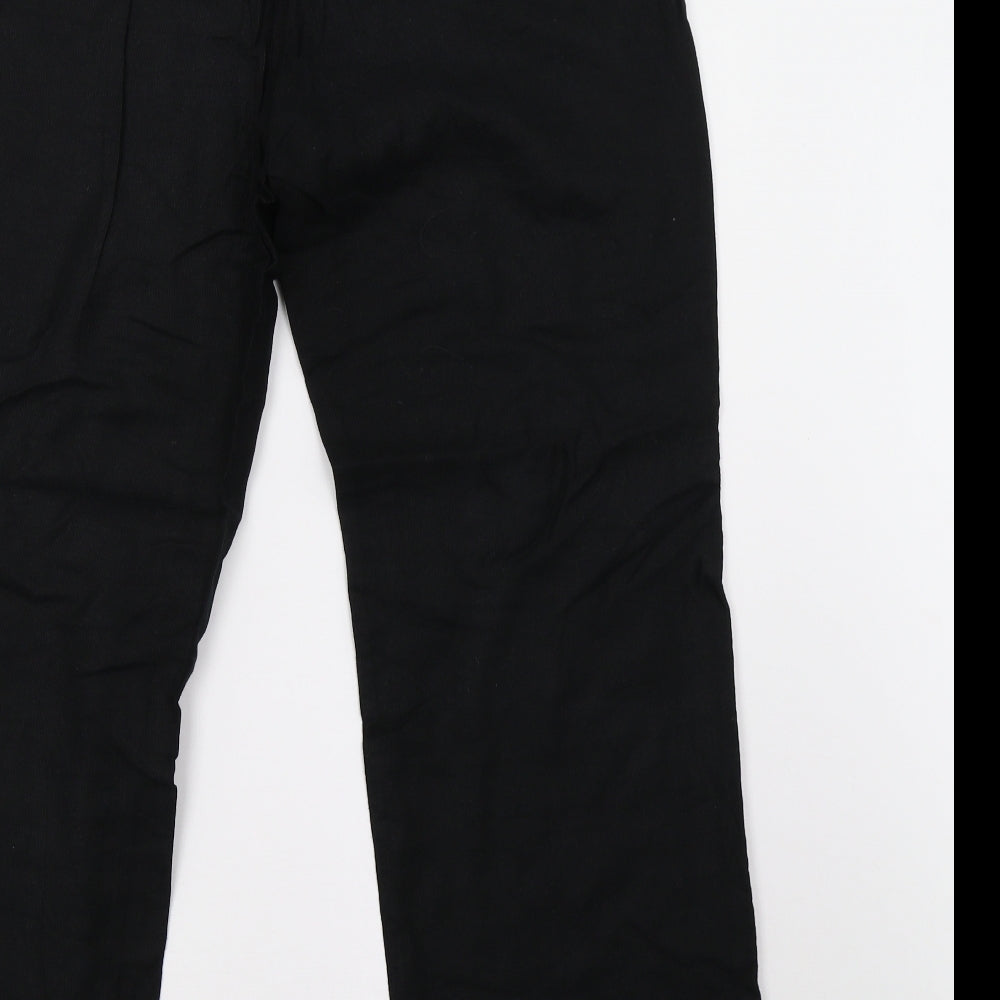Marks and Spencer Womens Black   Trousers  Size 12 L29 in