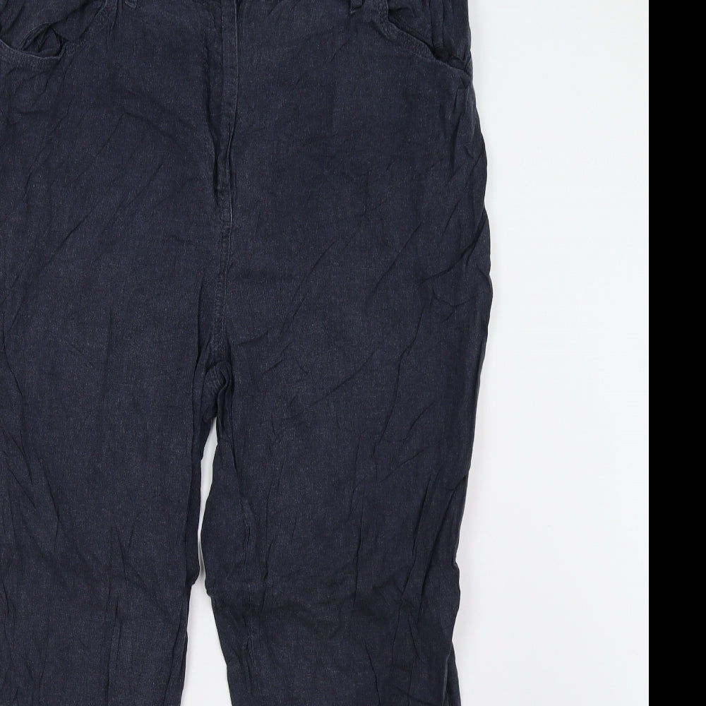 Matalan Womens Blue   Trousers  Size 16 L28 in