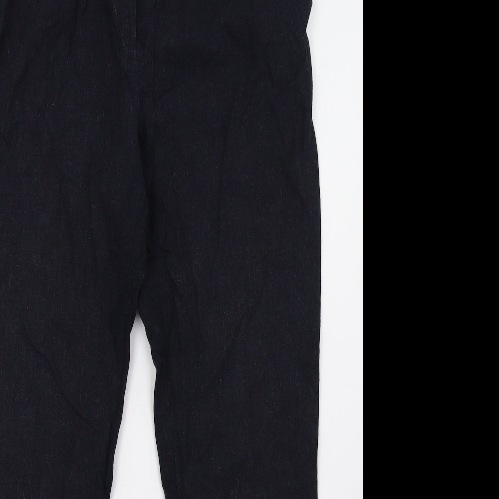M&Co Womens Blue   Trousers  Size 10 L31 in