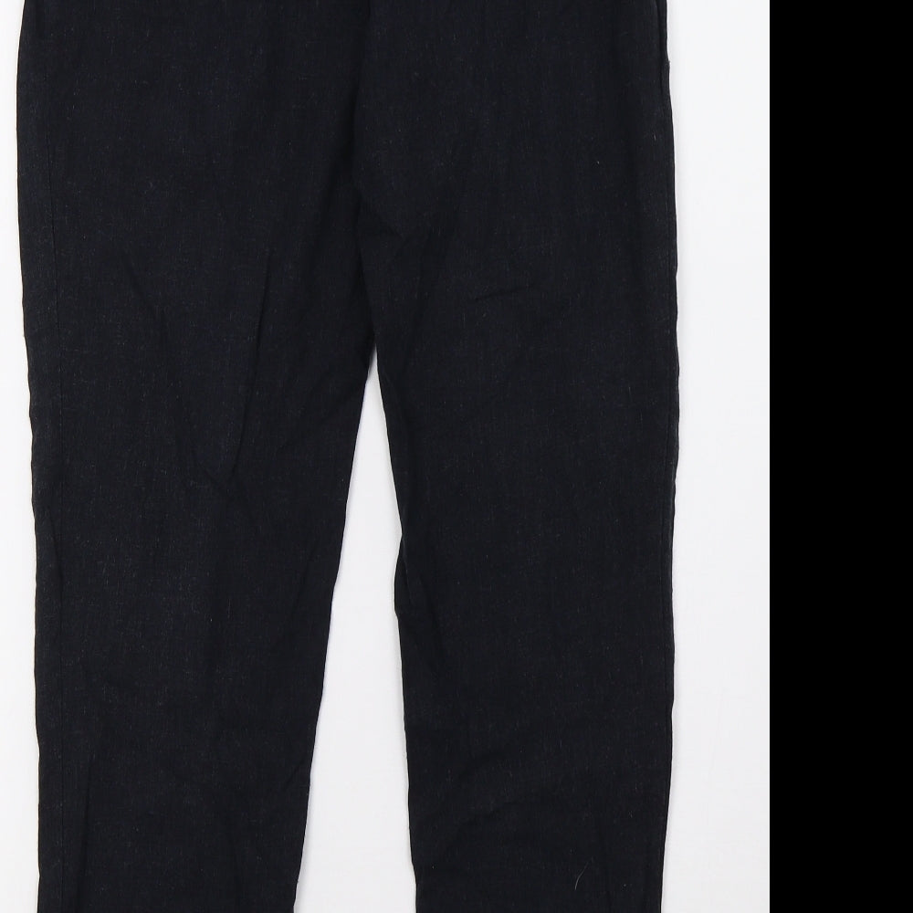 M&Co Womens Blue   Trousers  Size 10 L31 in