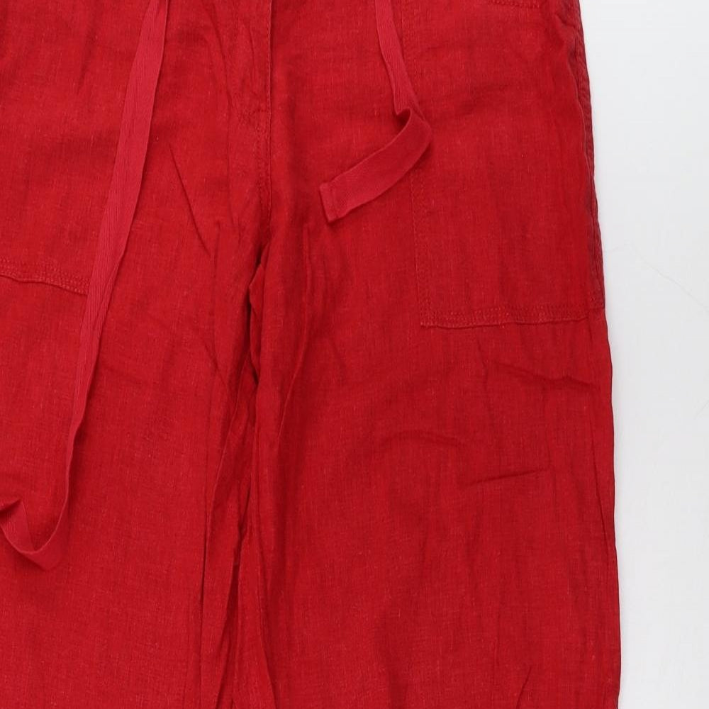 NEXT Womens Red   Trousers  Size 12 L33 in