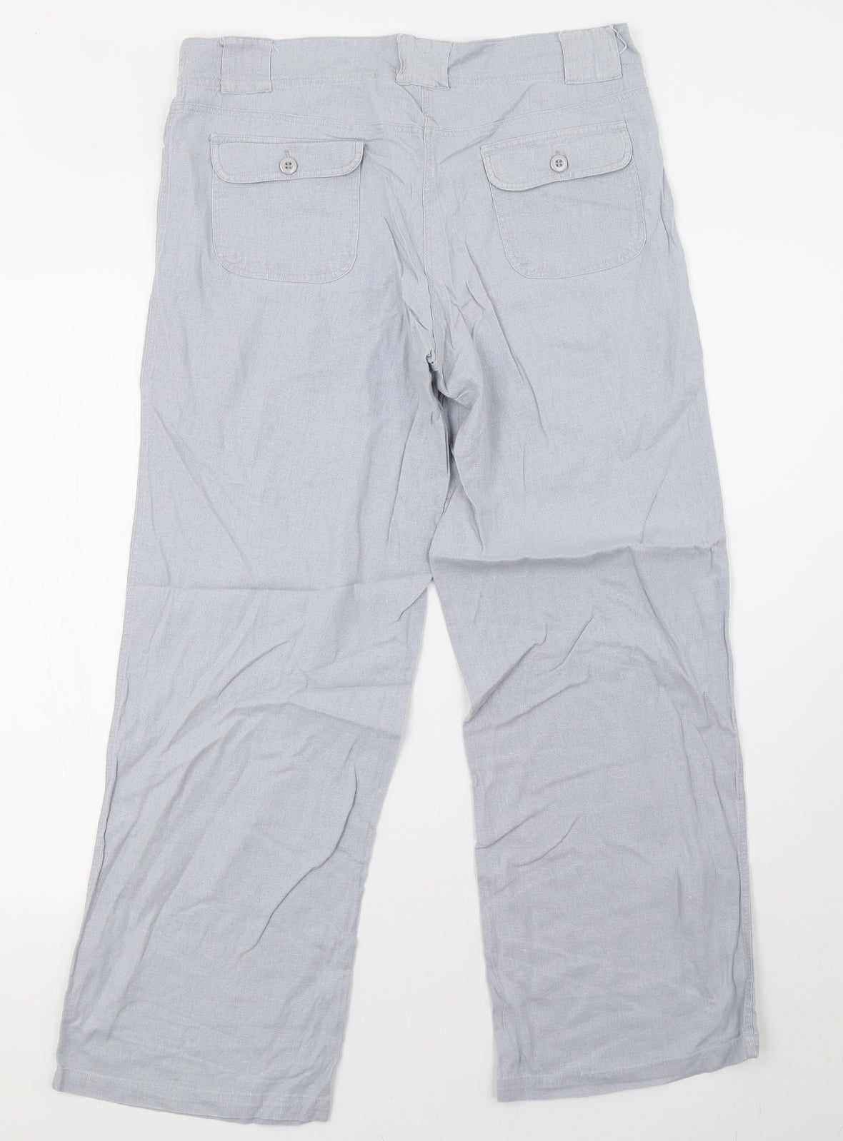 Preworn Womens Blue   Trousers  Size 12 L29 in