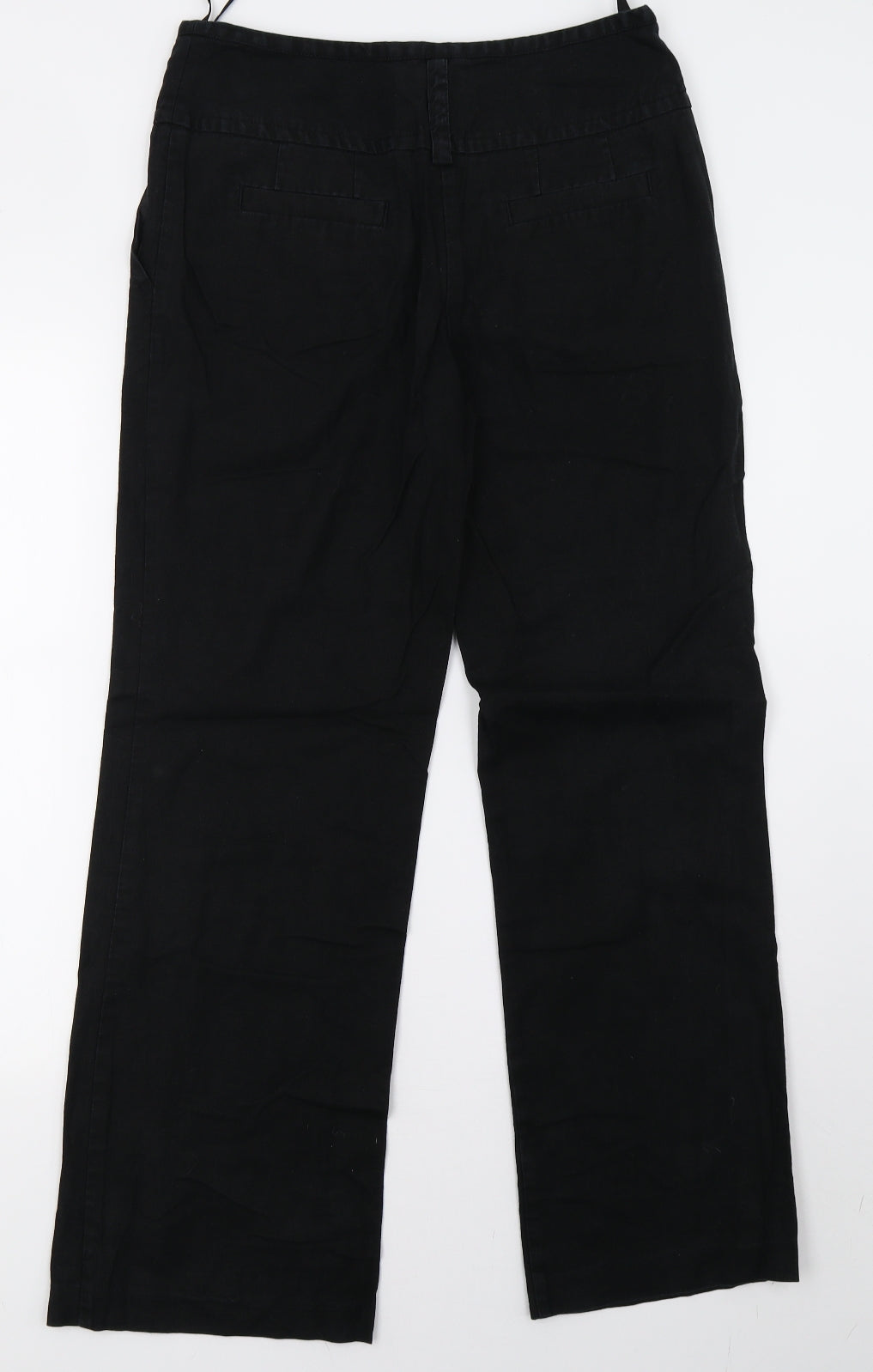NEXT Womens Black   Trousers  Size 10 L30 in