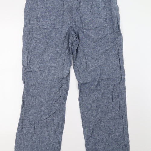 Sainsburys Womens Blue   Trousers  Size 14 L29 in