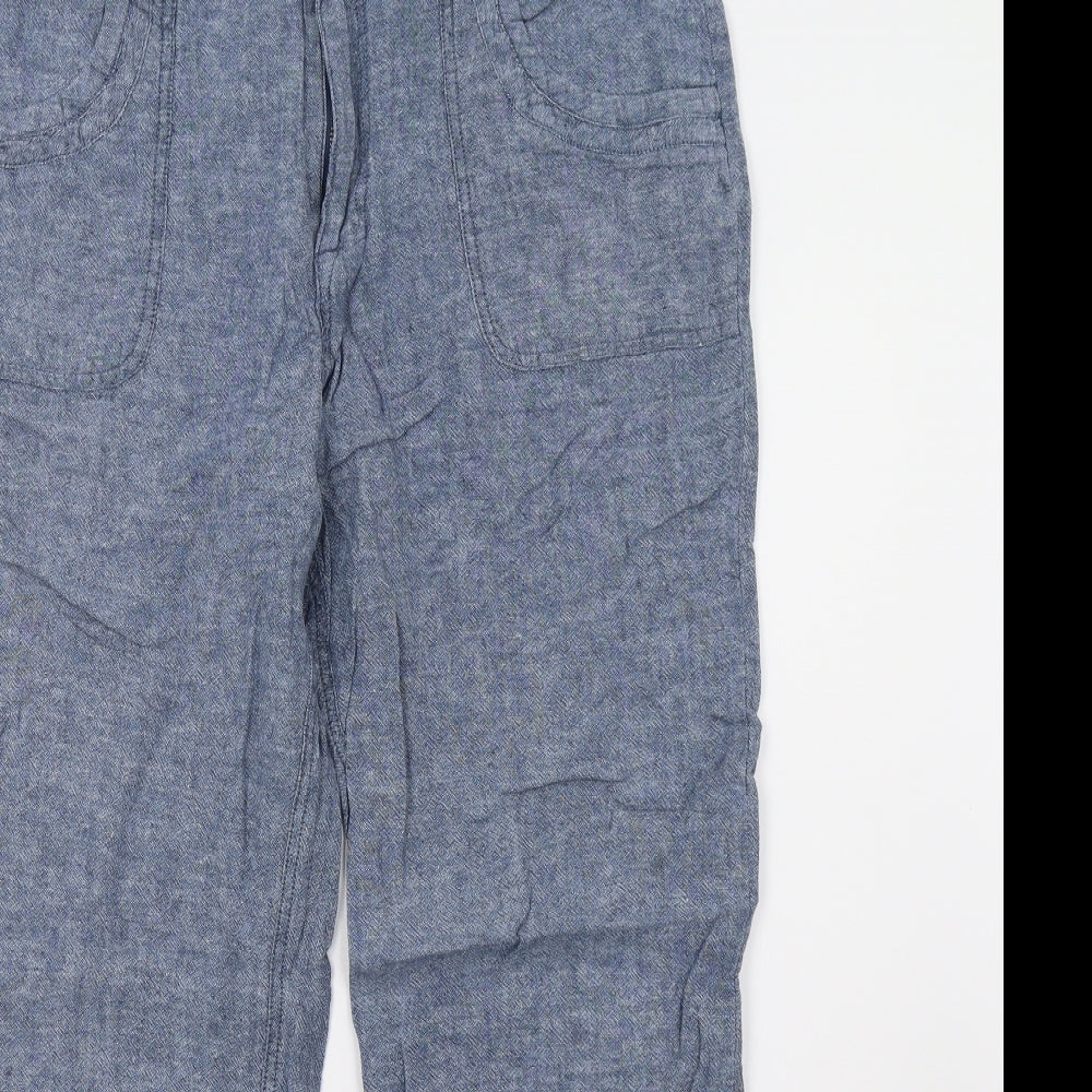Sainsburys Womens Blue   Trousers  Size 14 L29 in