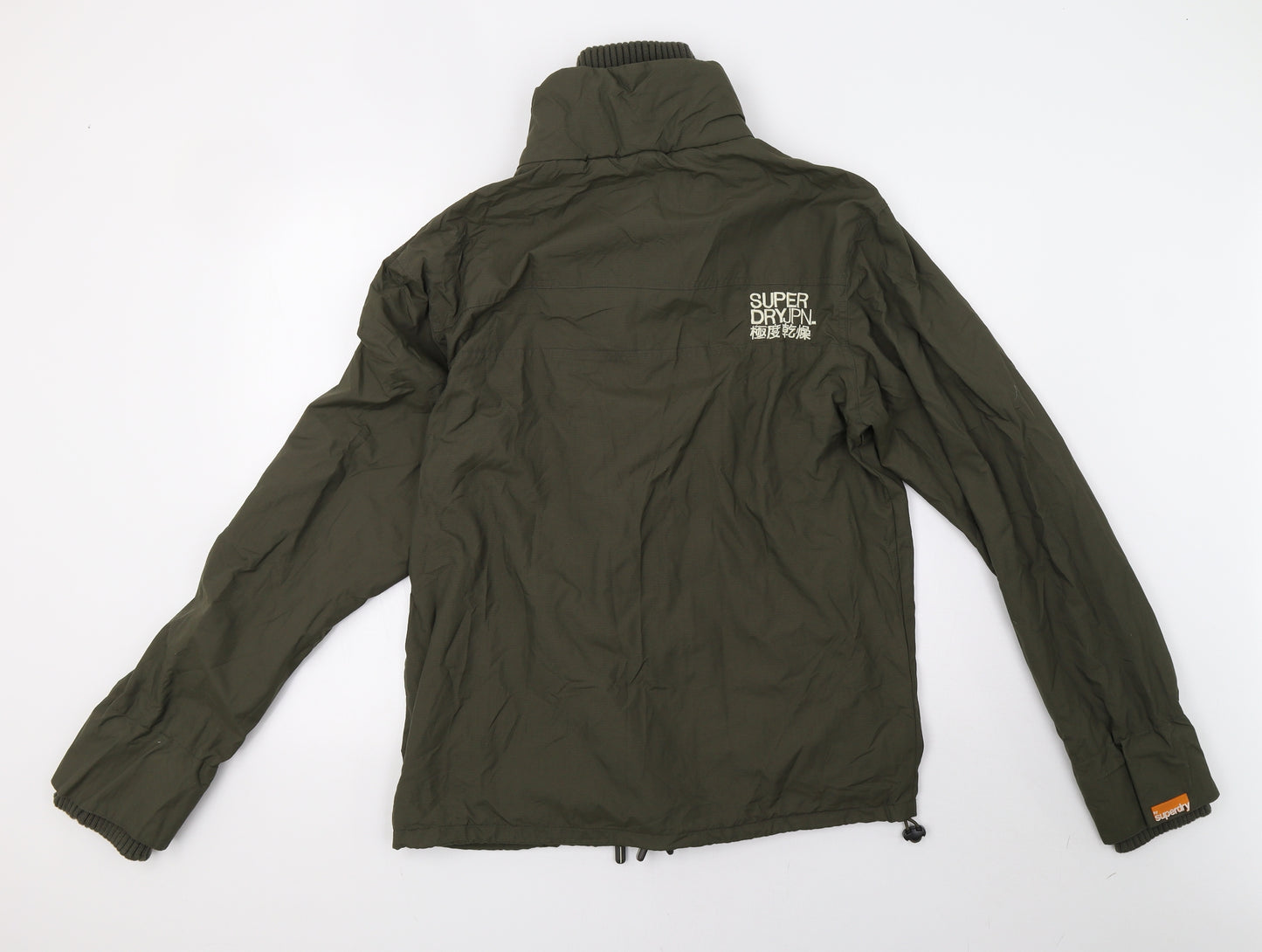 Superdry Mens Green   Rain Coat Coat Size L