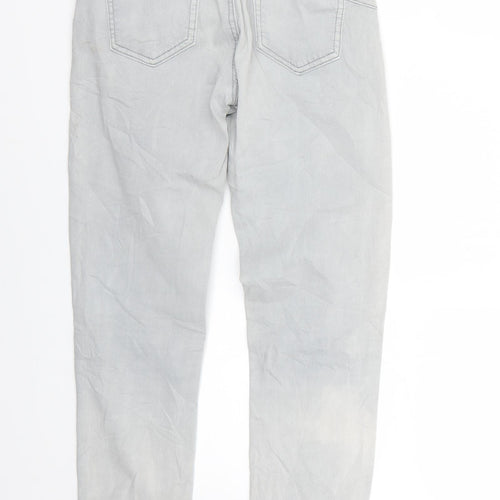 miss bonbon Mens Grey   Skinny Jeans Size S L25 in