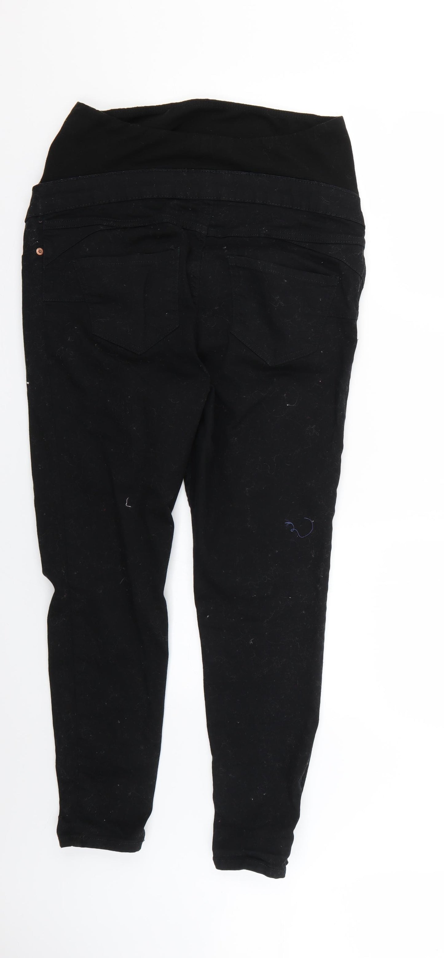 New Look Womens Black   Skinny Jeans Size 14 L25 in - maternity